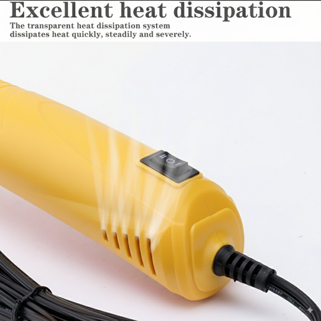 Mini Hot Air Gun for DIY Crafts Portable Heat Air Gun Tool for Embossing Shrink