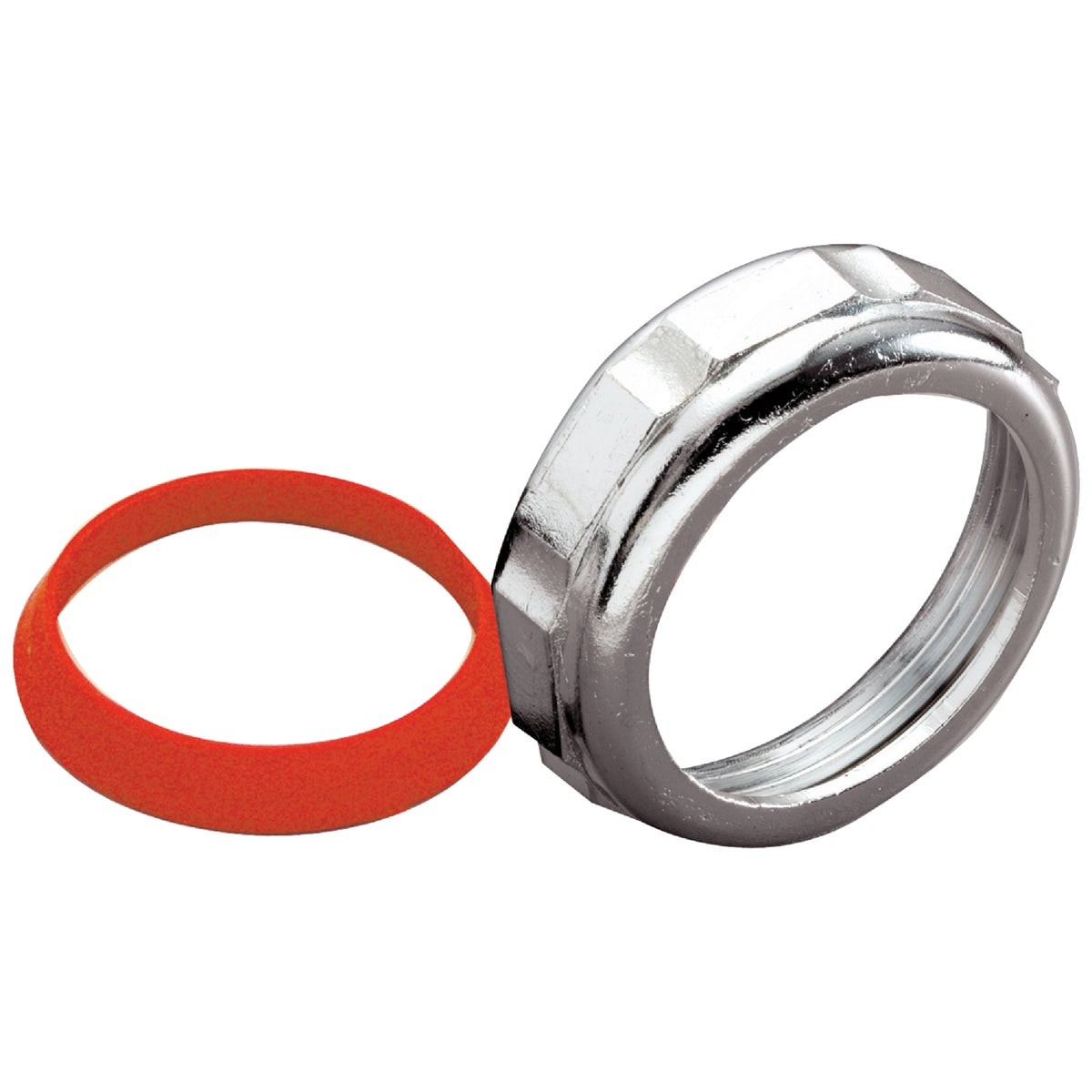 Keeney 2 In. x 2 In. Die-Cast Slip Joint Nut 919DK Keeney 919DK 2 In. x 2 In.