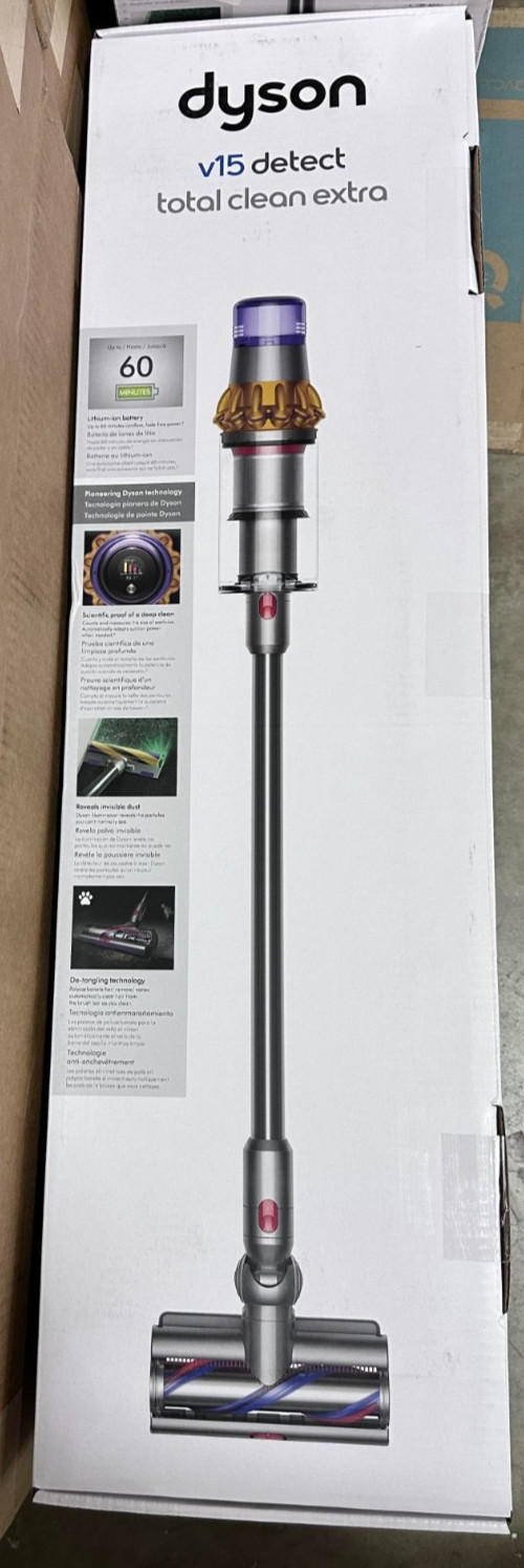 Dyson V15 Detect Clean Extra Cordless Stick Vacuum