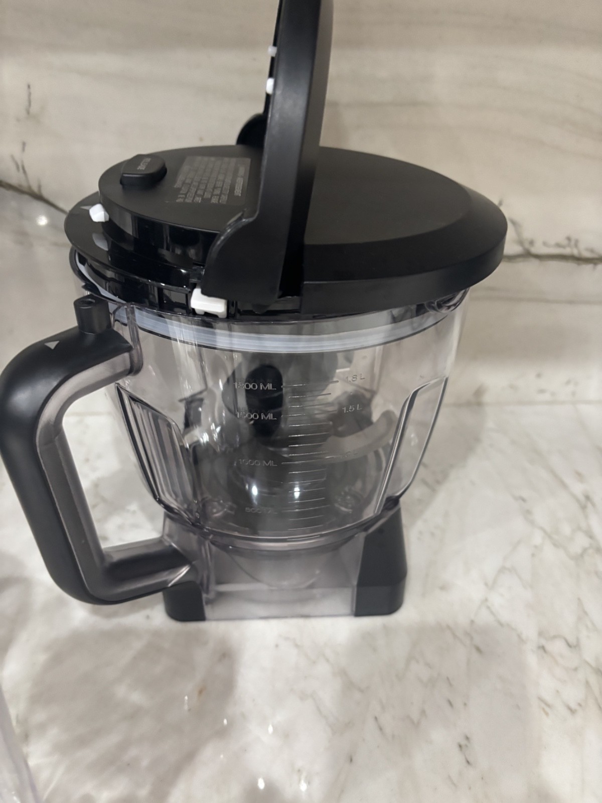 Used1500W Mega Kitchen System Blender & Food Processor with 2 Cups, Black BL770