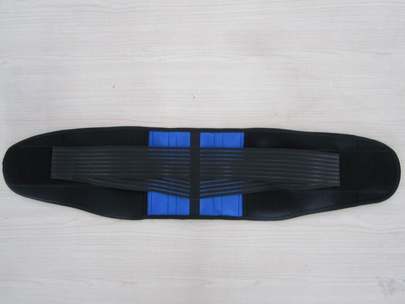 Deluxe double pull neoprene lumbar support belt lower back support brace exercis