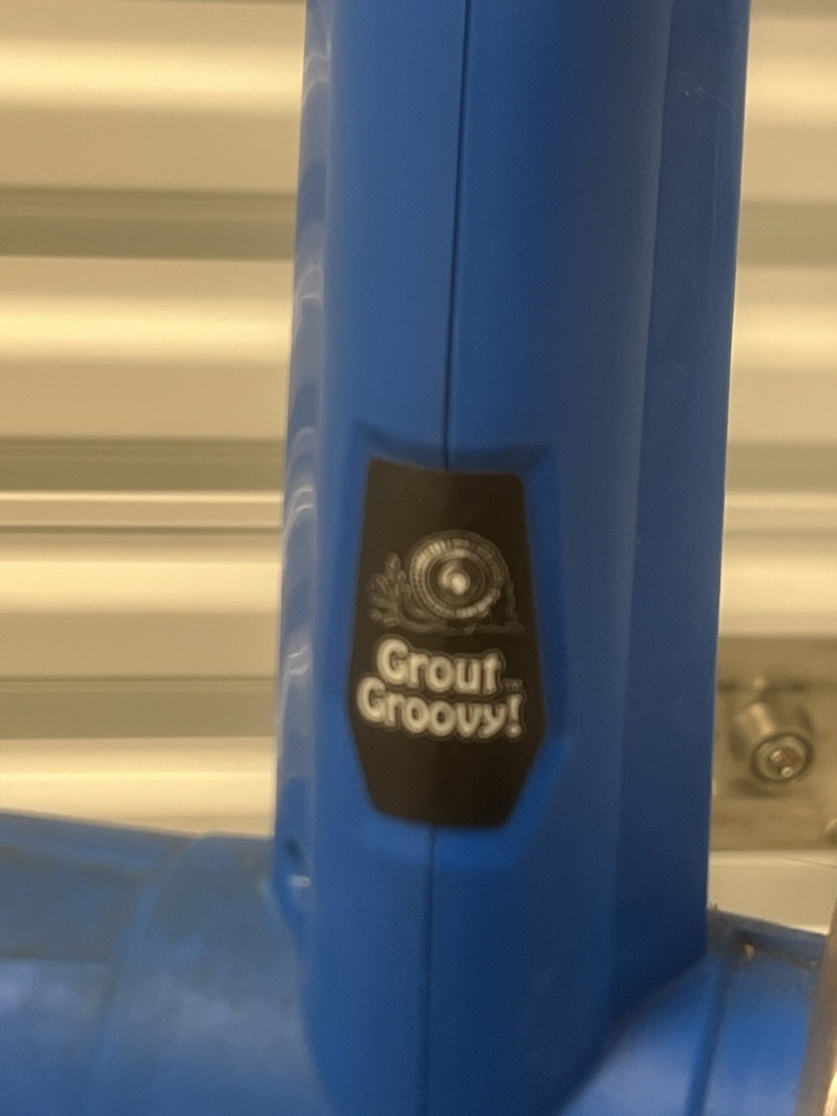 Grout Groovy GG2019BB Electric Stand Up Tile Grout Cleaning Machine Free Ship