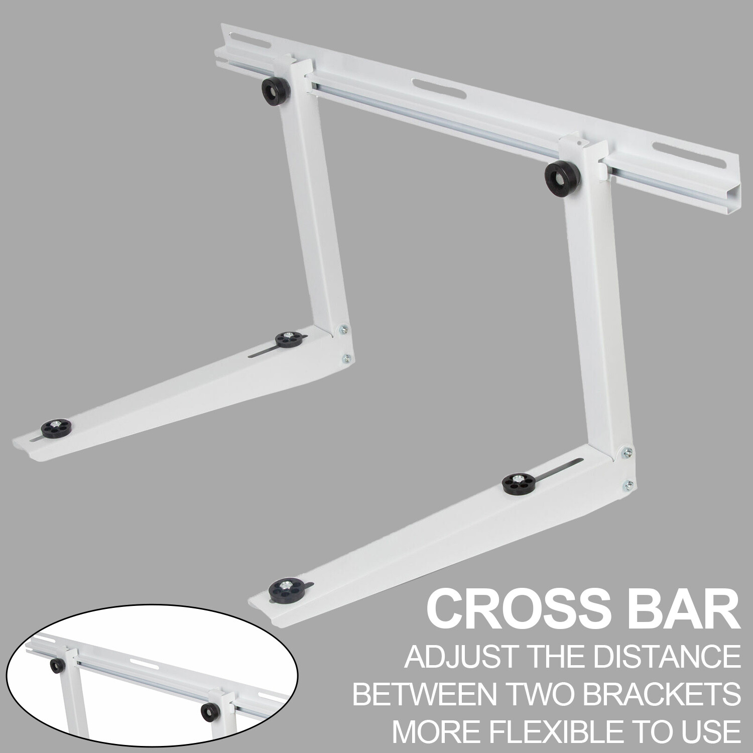 39.4″ Extension Wall Mounting Bracket for Mini Split Air Conditioner Ductless AC