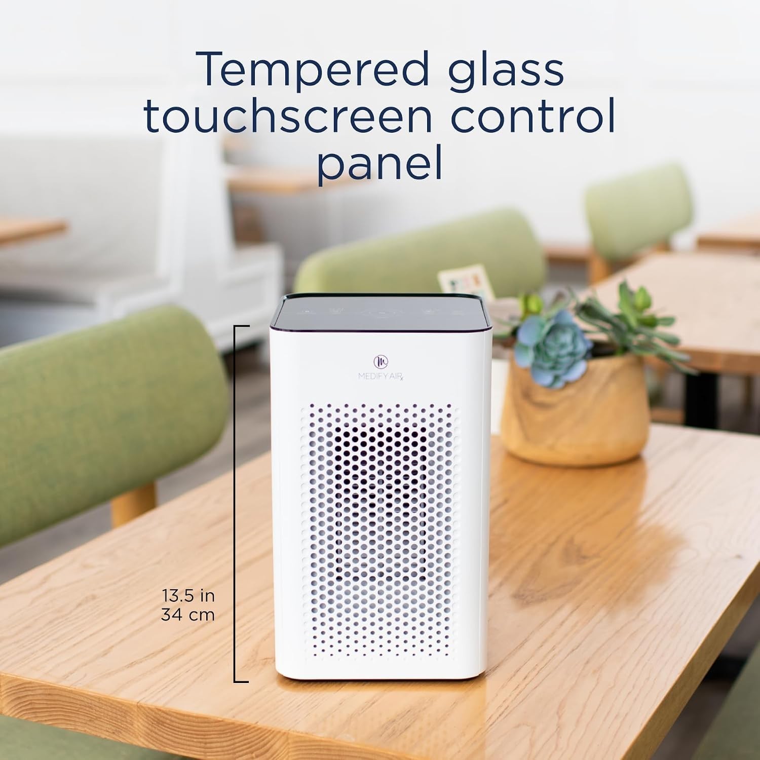 MA-25 Air Purifier with HEPA Filter | 825 ft² Coverage in 1hr | White, 1-Pack