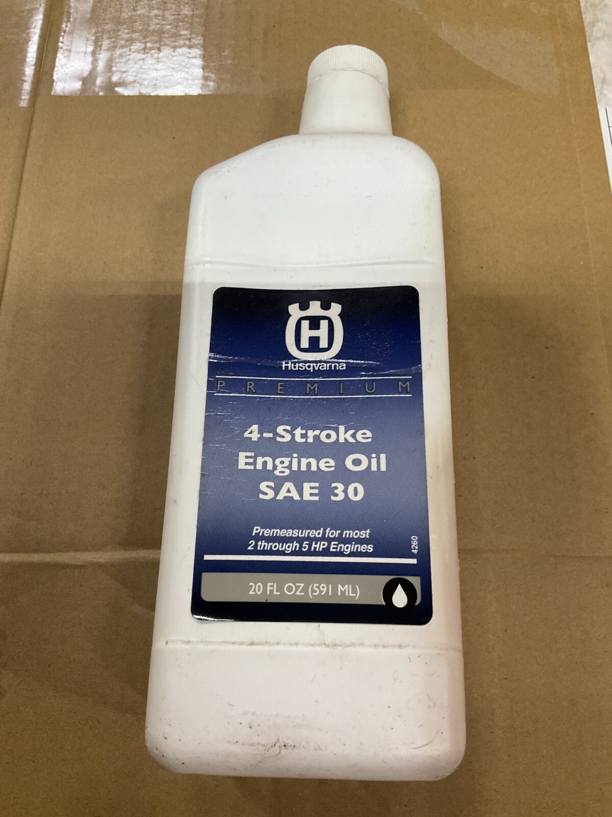 Husqvarna 4 Stroke Engine Oil SAE 30 For Most 2-5 hp Engines 20 fl oz