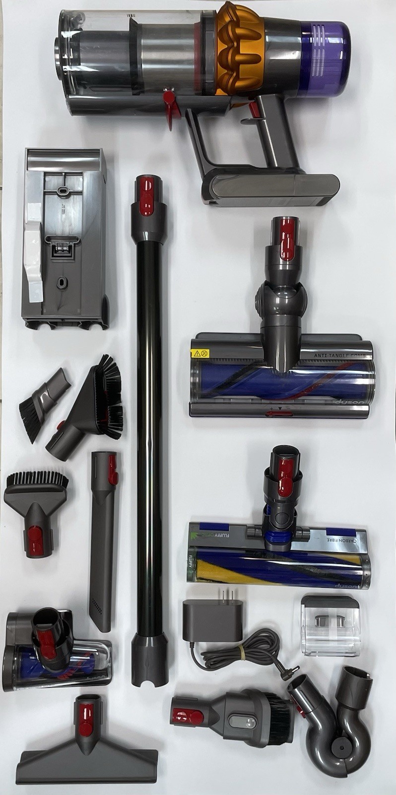 Dyson V15 Detect Total Clean Extra Cordless Stick Vacuum Cleaner (SV47) – Used