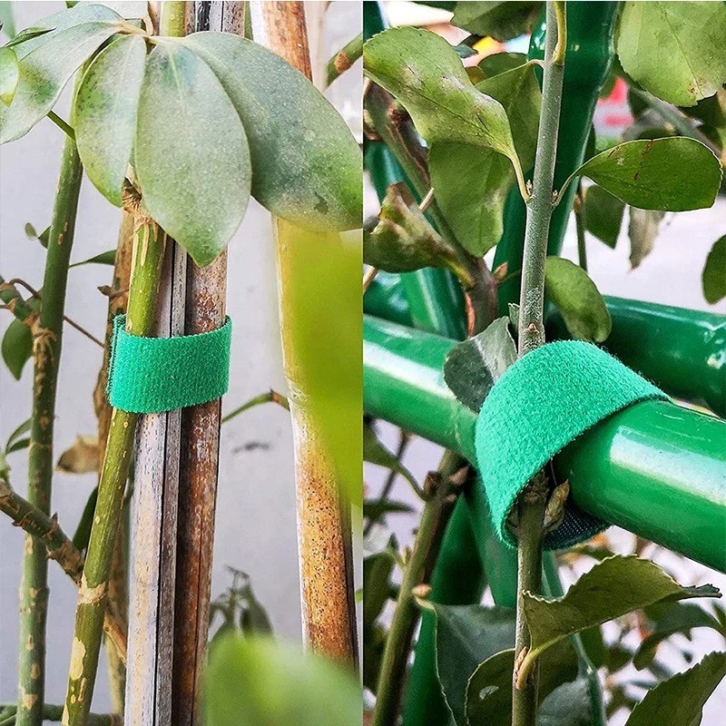 3 Rolls Green Garden Twine – Soft Nylon Plant Ties & Support Wrap for Garden