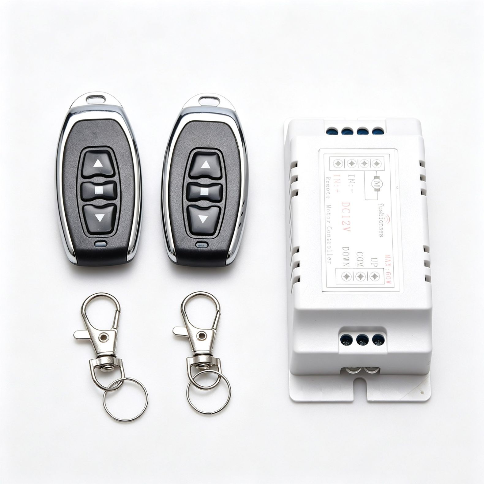Motor Wireless Remote 12V Switch 2 Channel RF433MHz Universal Remote Control qq