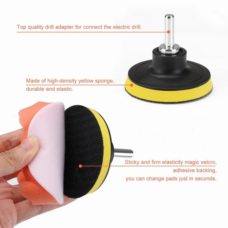 24PCS Drill Brush Cleaning Kit Power Scrubber Tile Grout Bathroom Cleaner