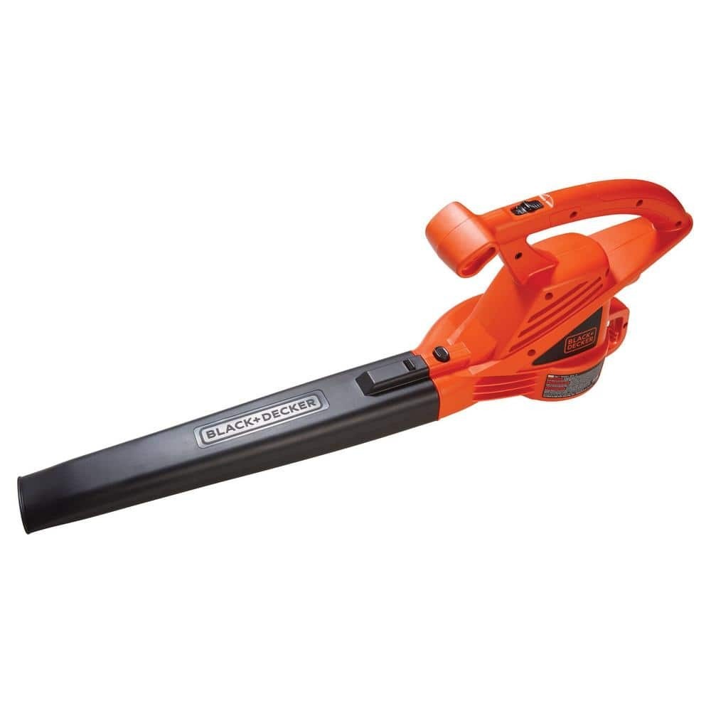 BLACK+DECKER 7 AMP 180 MPH 220 CFM Corded Electric Handheld Leaf Blower