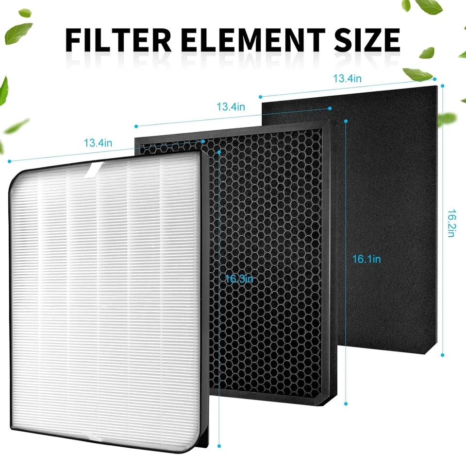 7-Pack Replacement Filters for Air Doctor 3000/3500 Air Purifiers