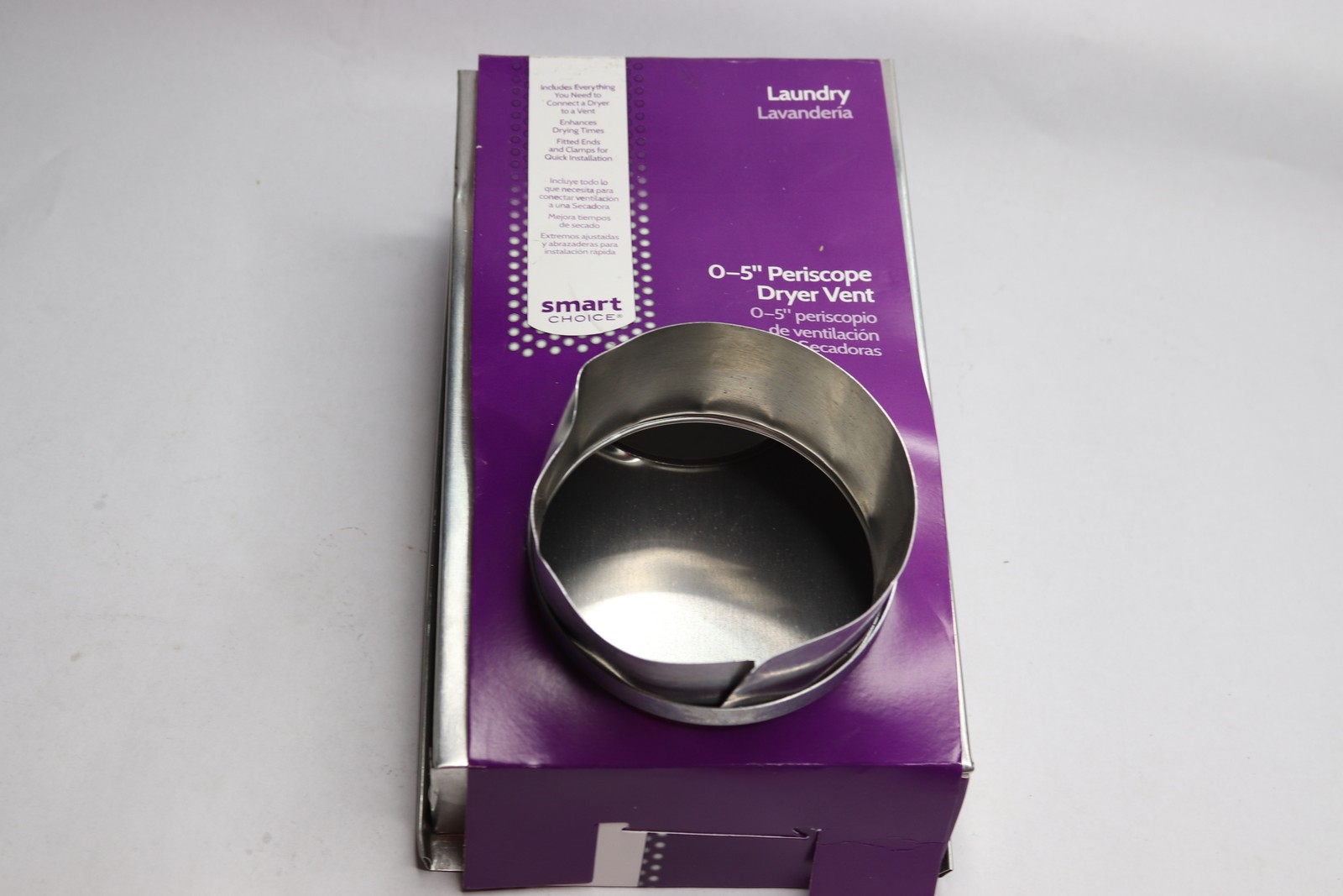 Smart Choice Adjustable Dryer Vent 0-5 in. Periscope
