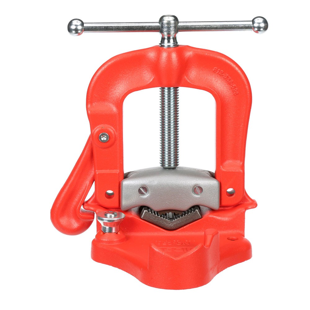 Ridgid 40100 25A 1/8″-4″ Bench Yoke Vise w/ Hardened Alloy Steel Jaws