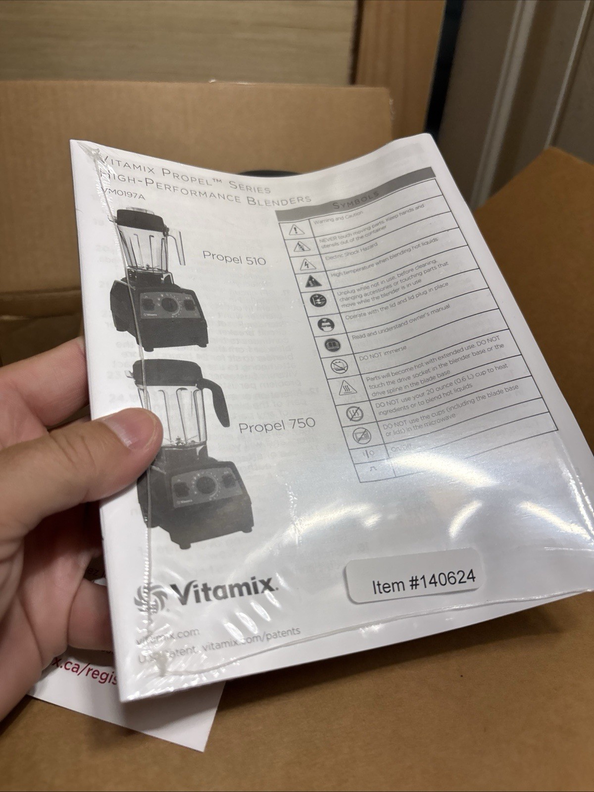Vitamix Propel Series 510 Blender, 48 oz, Black / Stainless NEW IN BOX