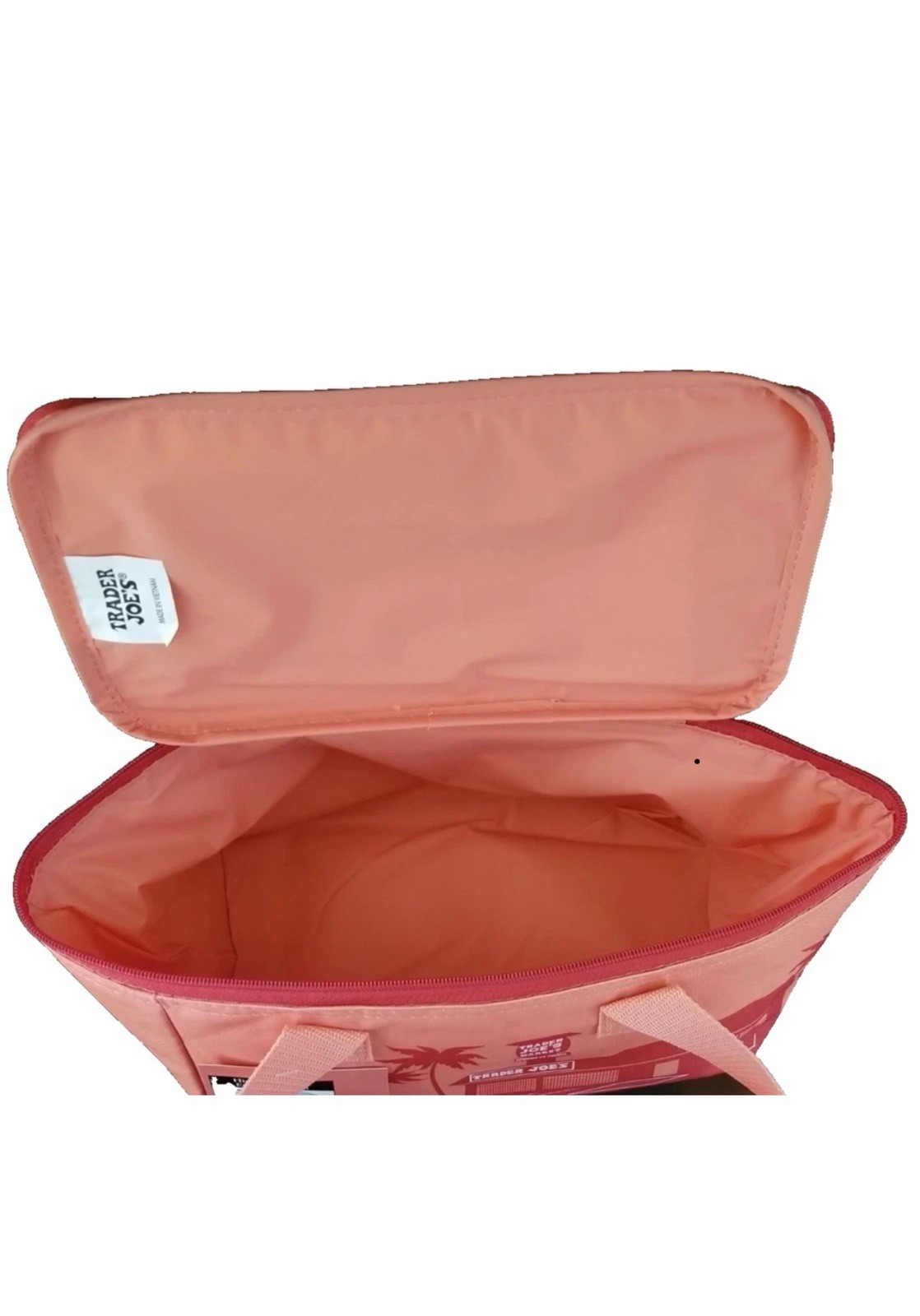 EACH Trader Joe’s PEACH Mini Insulated BAG /TOTE NEW RELEASE LIMITED IN HANDL11