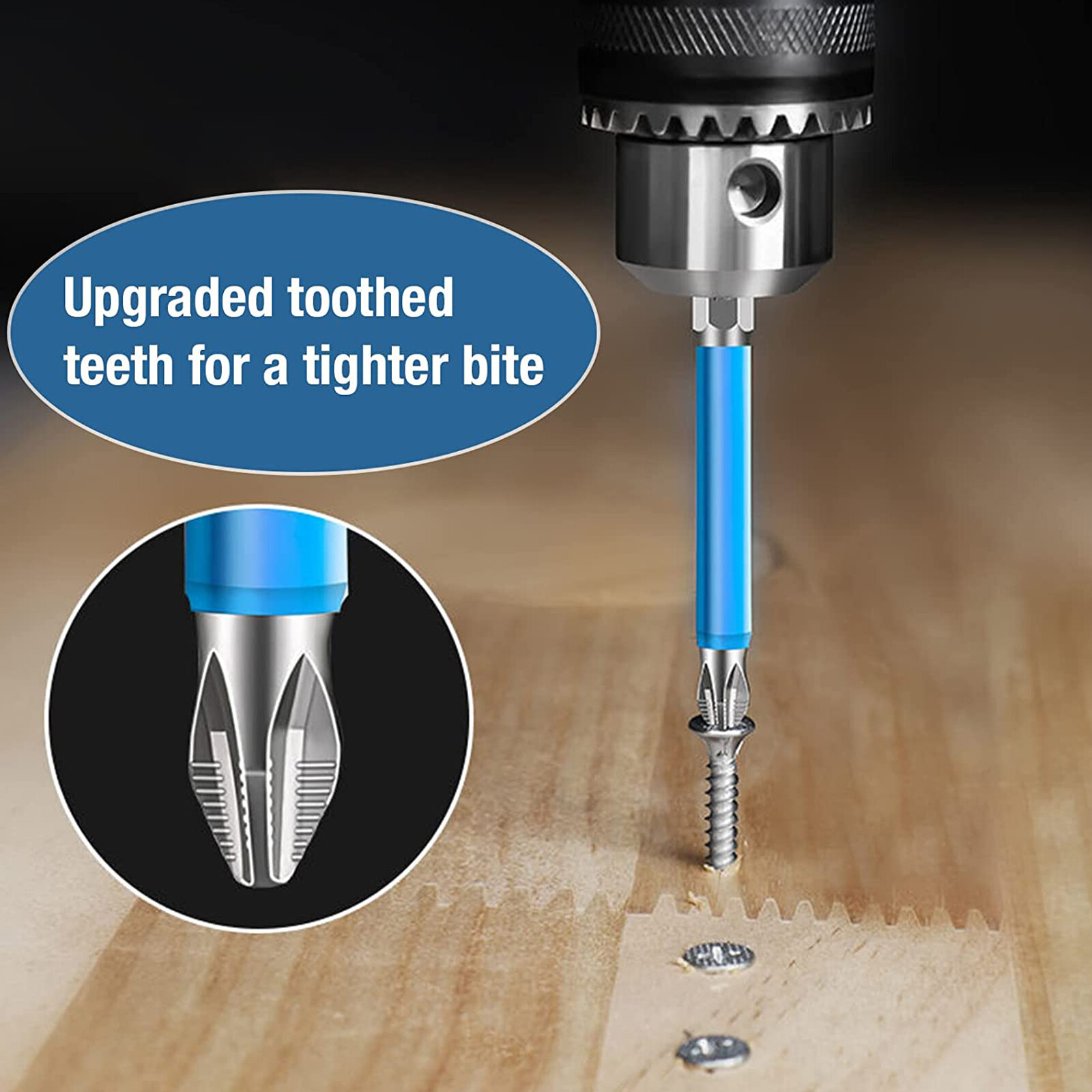 14/7 Magnetic screwdriver bit Bits set PH2 Anti-slip Hex Shank Screw Cross Head