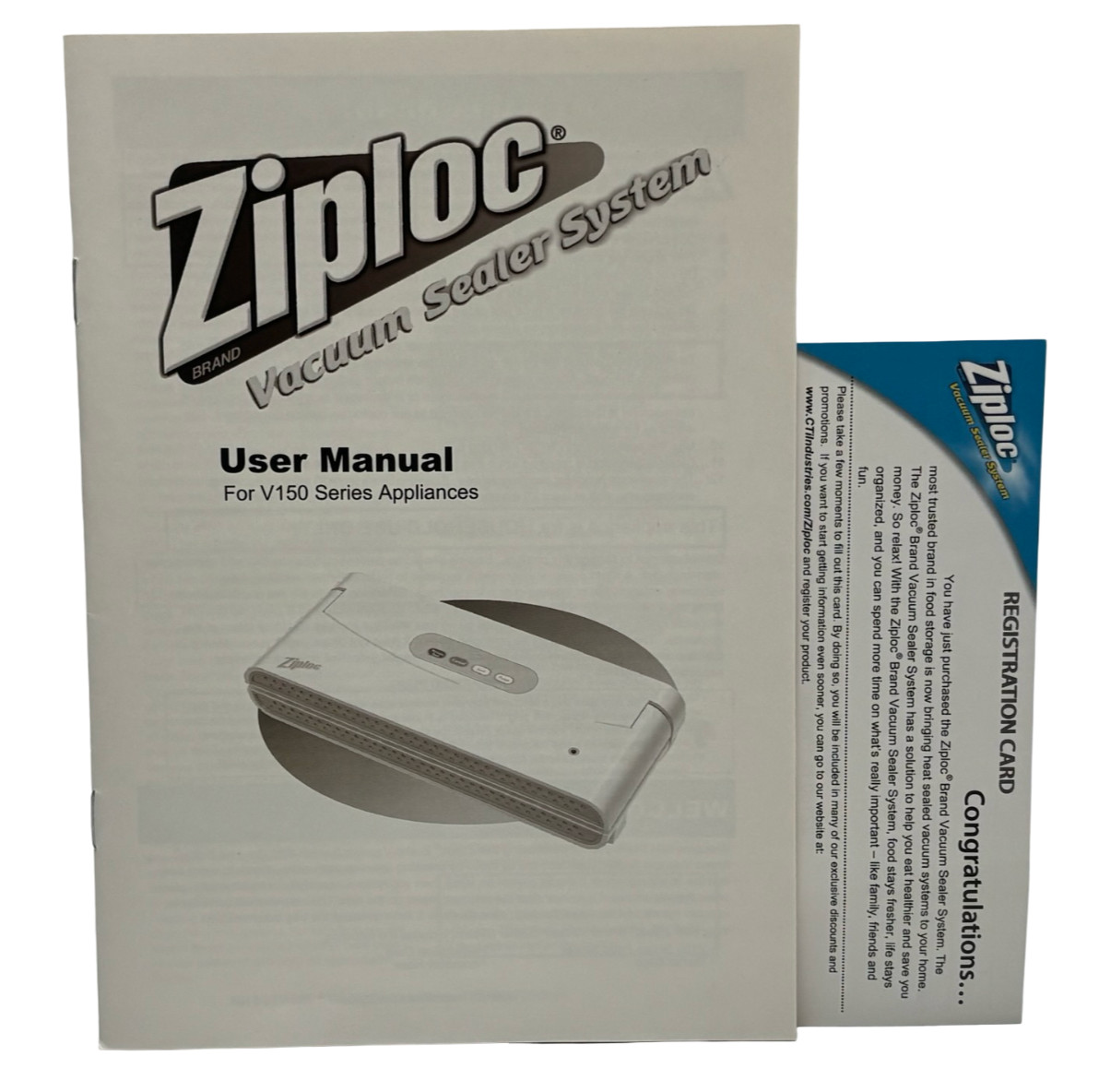 Ziploc V151 Vacuum Sealer System V200 Series Food Storage w/ NIB FAST SHIPPING