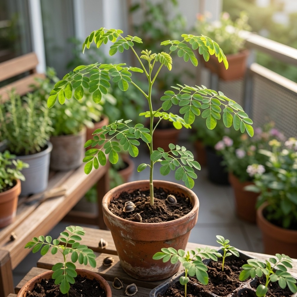 100pcs Moringa Oleifera Seeds | Home Garden Planting Seeds