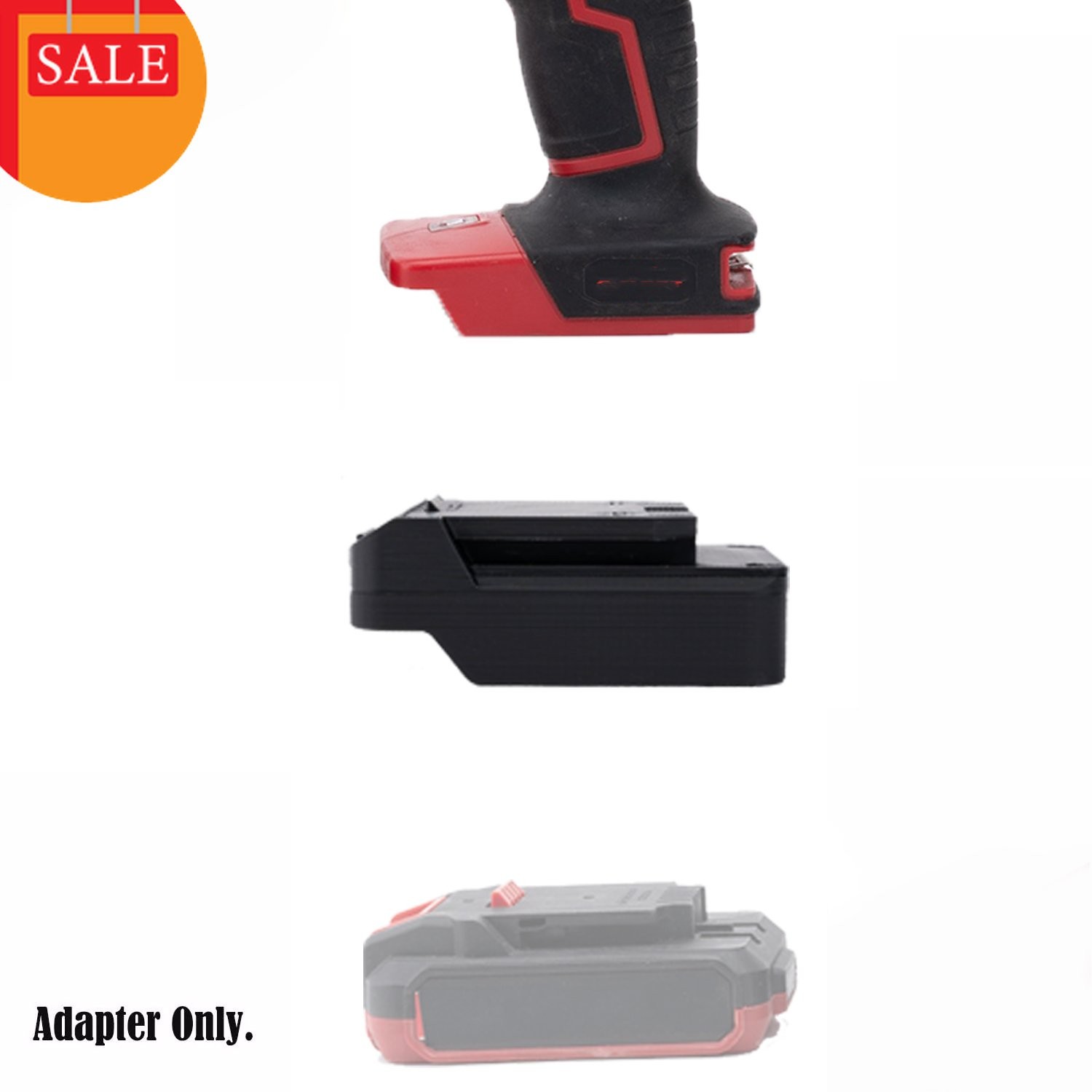 Adapter For Hyper Tough 20V Tools Adapter For Bauer 18V 20V Li-Ion Battery