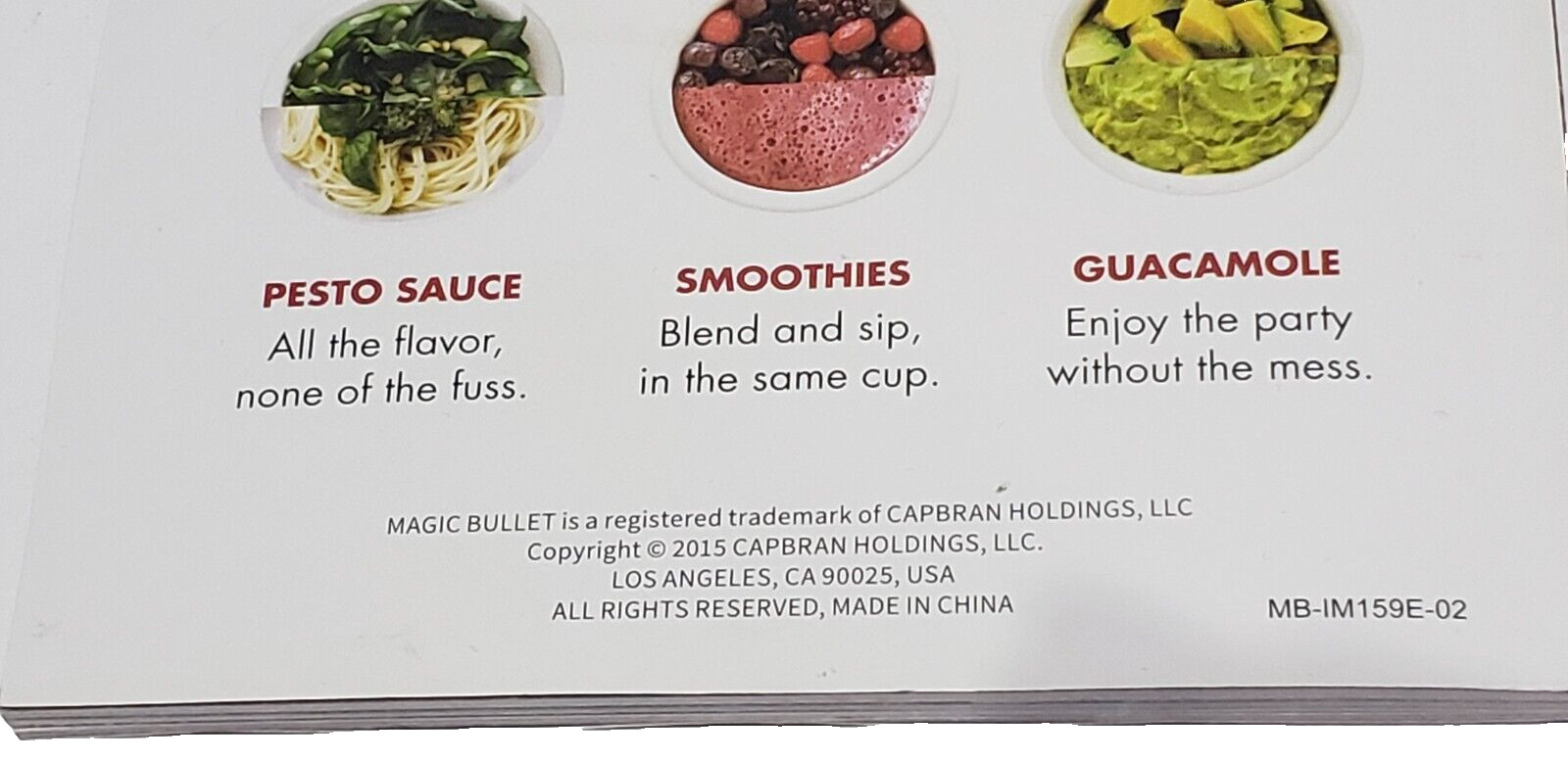 The Original Magic Bullet w/ 10-Second Recipes & User Guide – 2018