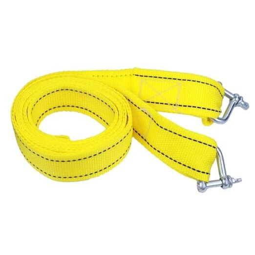 Tow Strap with Hooks, 1.6 Inch x 10 Feet, 6600 lbs Heavy Duty Tow 10Ft-U Hook