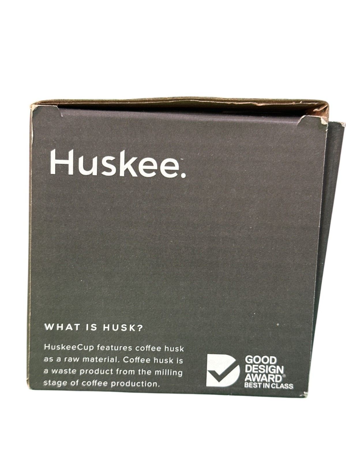 Huskee 6oz Natural Reusable Coffee Cup With Lid Eco-Friendly BPA-Free Sustainabl