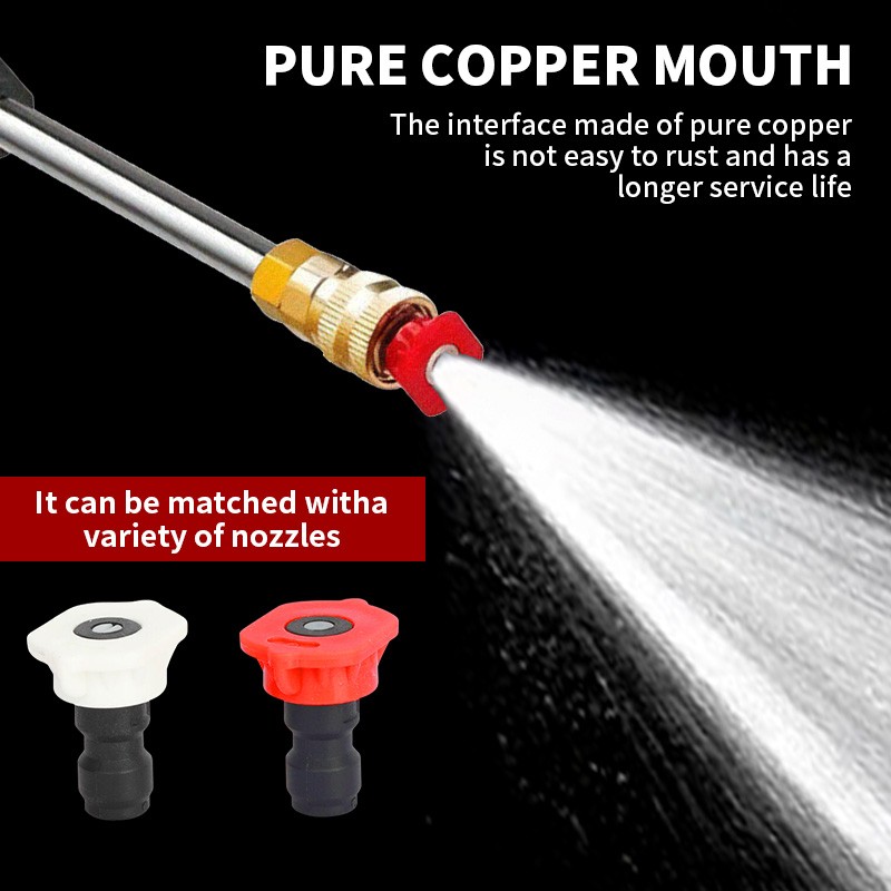 Portable Cordless Electric High Pressure Water Spray Gun Car Washer Cleaner Tool