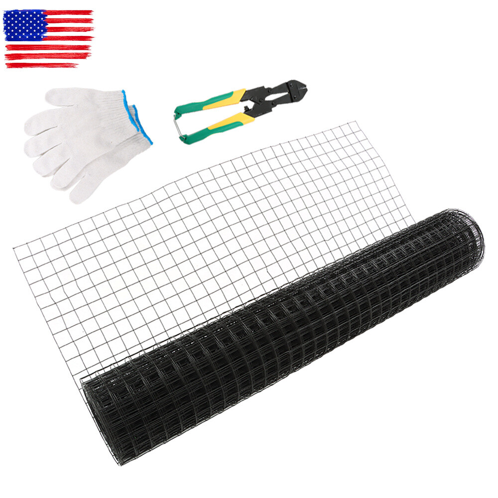 1.5in 48in x 50ft Hardware Cloth Welded Wire Mesh Chicken Wire Poultry Fence