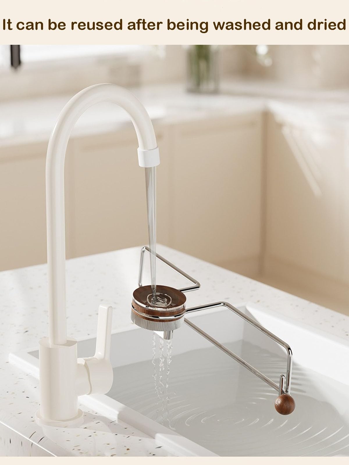 Removable Suction Cup Paper Towel Holder Under Cabinet,Stainless Steel & Wood…
