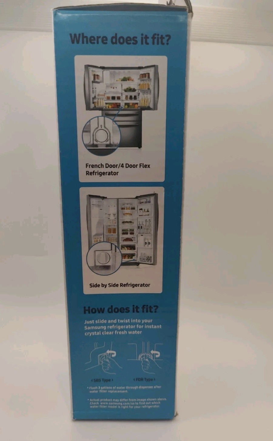 SAMSUNG Genuine Filter for Refrigerator Water and Ice, HAF-CIN/EXP, 1 Pack