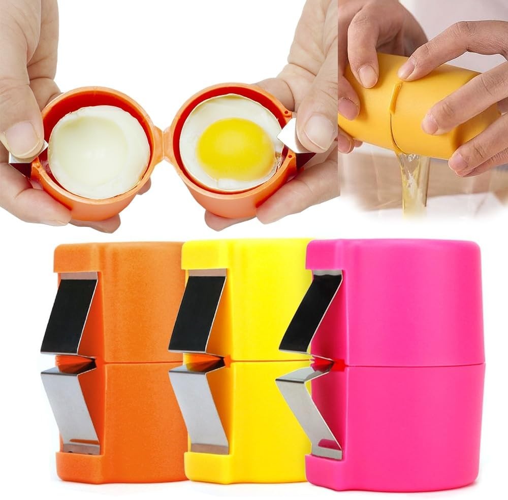 Cracker Tool Egg Breaker Manual Shell Separator Opener Kitchen Tools For Egg Lot