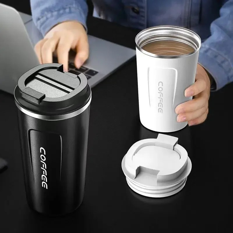 380/510ML Stainless Steel Travel Mug Thermos Cup Vacuum Flask Coffee Tea