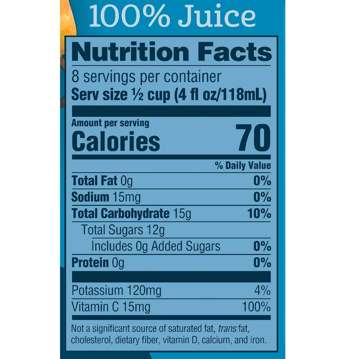 Gerber 100% Pear Juice From Concentrate 12+ Months Non GMO – 32 Oz – Pack of 6