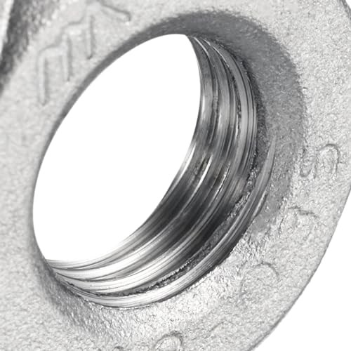 Pcs Cast Pipe Fitting Hex Locknut, 304 Stainless Steel Hex Lock Nut G 1/8″ 5