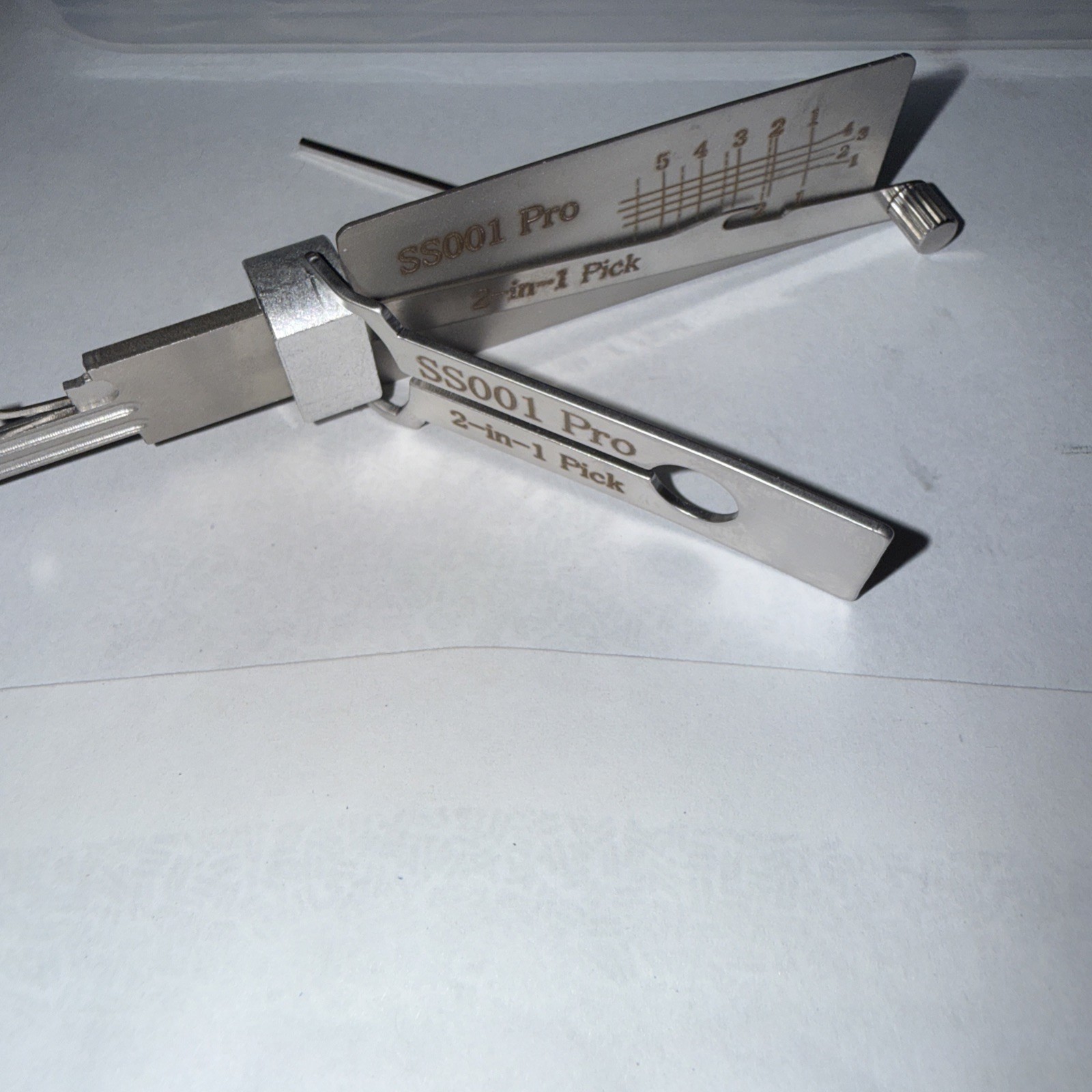New Lishi Style SS001 Pro 2-In-1 TOOL