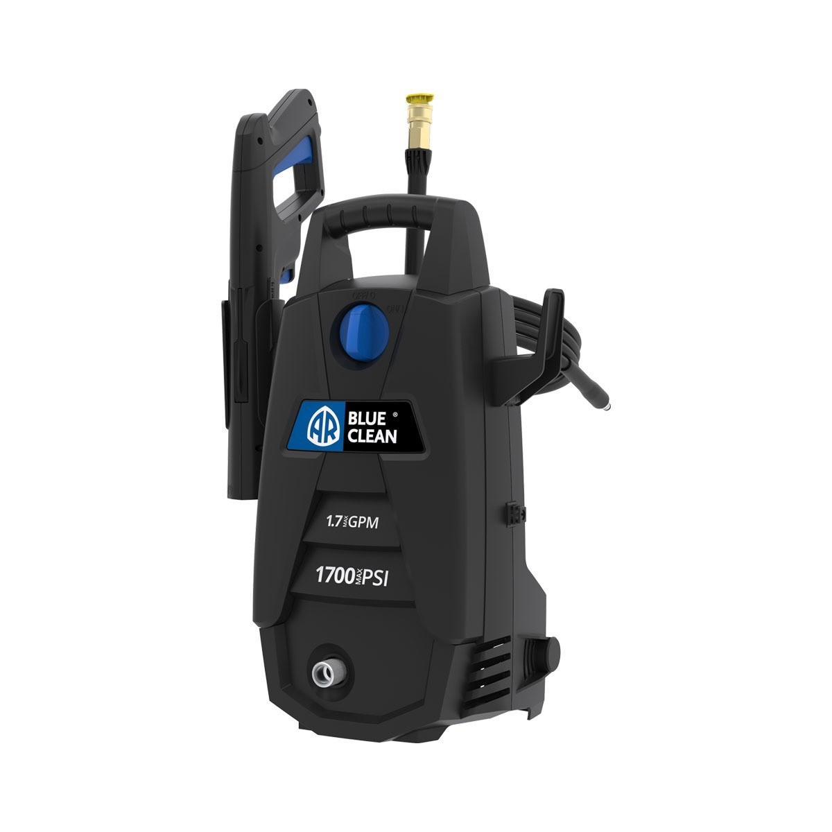 AR Blue Clean XWM2300 Electric Pressure Washer 2300 PSI 1.3 GPM Portable