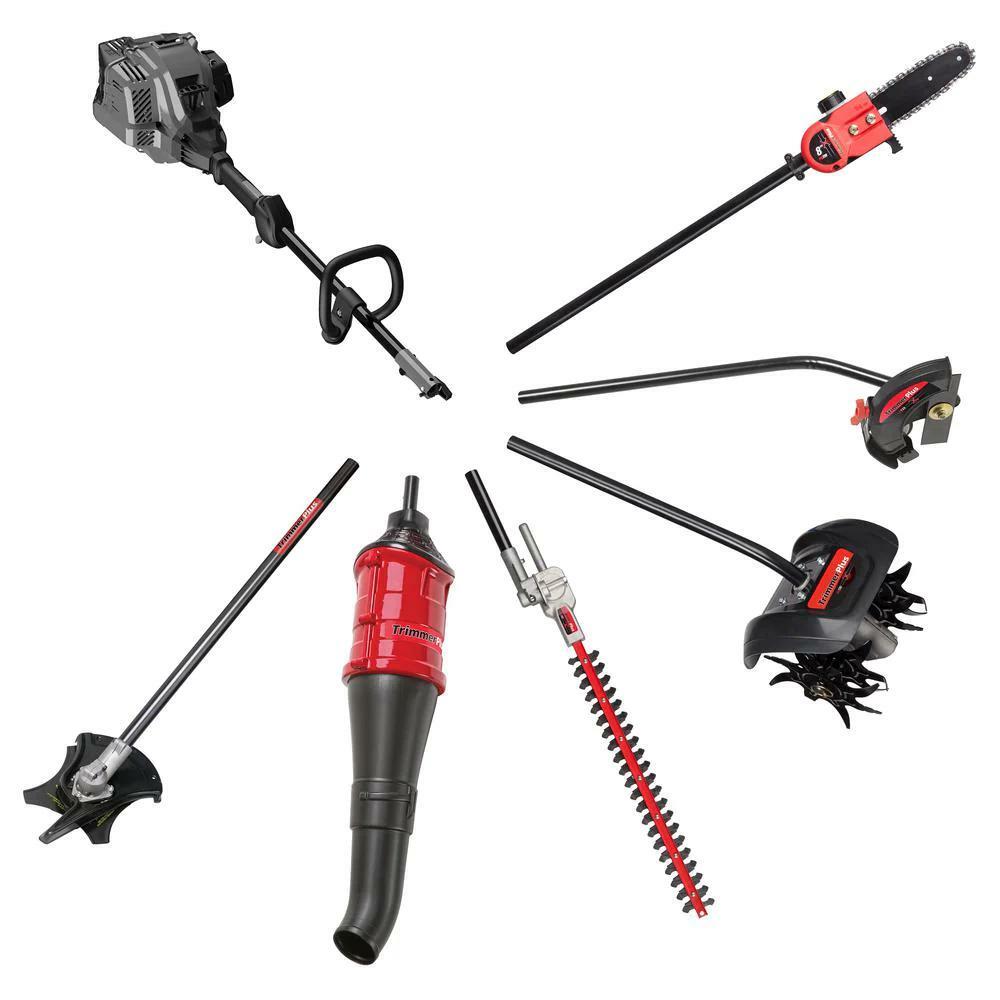 Universal 22 in. Articulating Hedge Trimmer String Trimmer Attachment