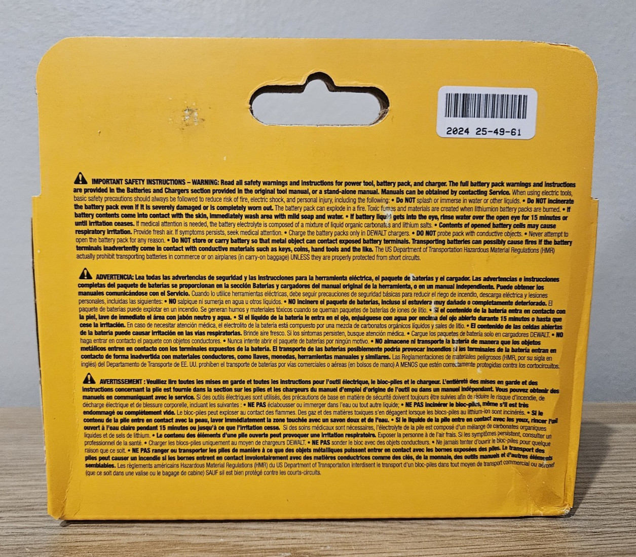 DeWALT DCB609 FlexVolt 20V / 60V MAX 9.0Ah 9 AH Lithium-Ion Battery 2024