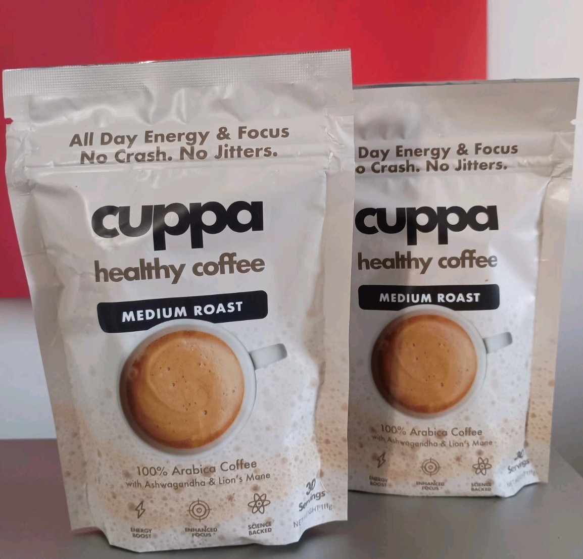Cuppa Mushroom Coffee (2 Bags) of 30 Servings **FREE SHIPPING**
