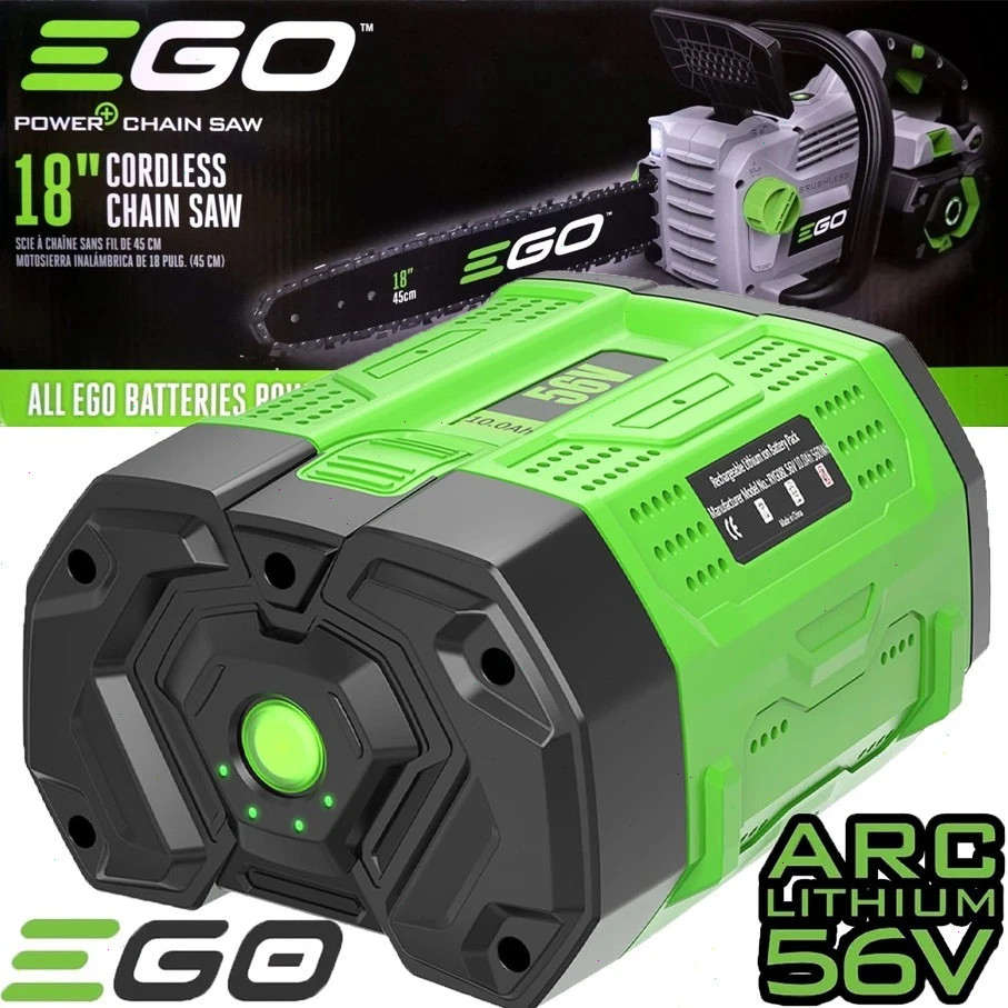 Genuine EGO POWER+ BA2800T 56V 10.0 Ah Lithium 12Ah Battery Upgrade Fuel Gauge