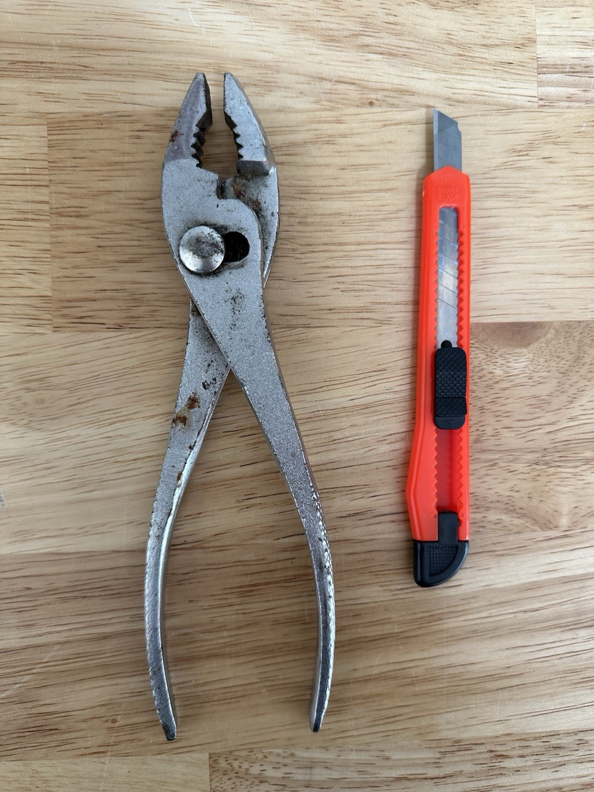 Miscellaneous Lot Of 9 Used Hand Tools