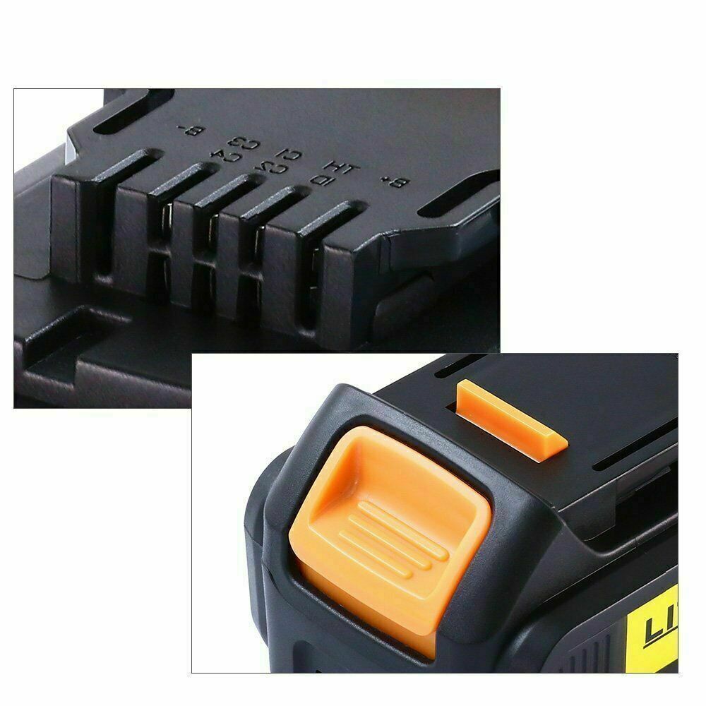 1～2Pack For Dewalt 20V 20 Volt Max 5AH Lithium Battery DCB206-2 DCB205-2/ DCB112