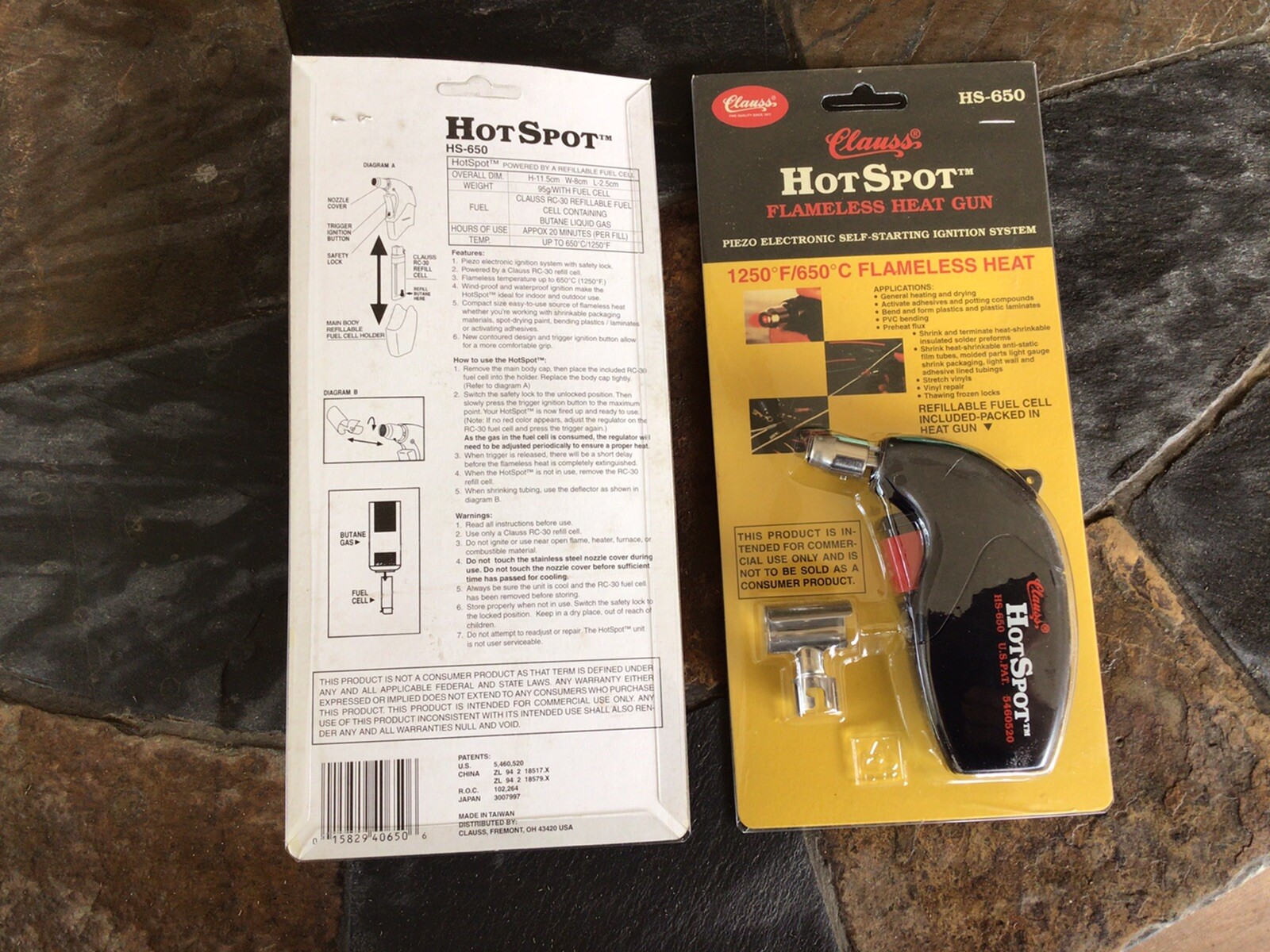 2 flameless heat guns 1250 degree F, Plumbing, Electrician . Free Shipping
