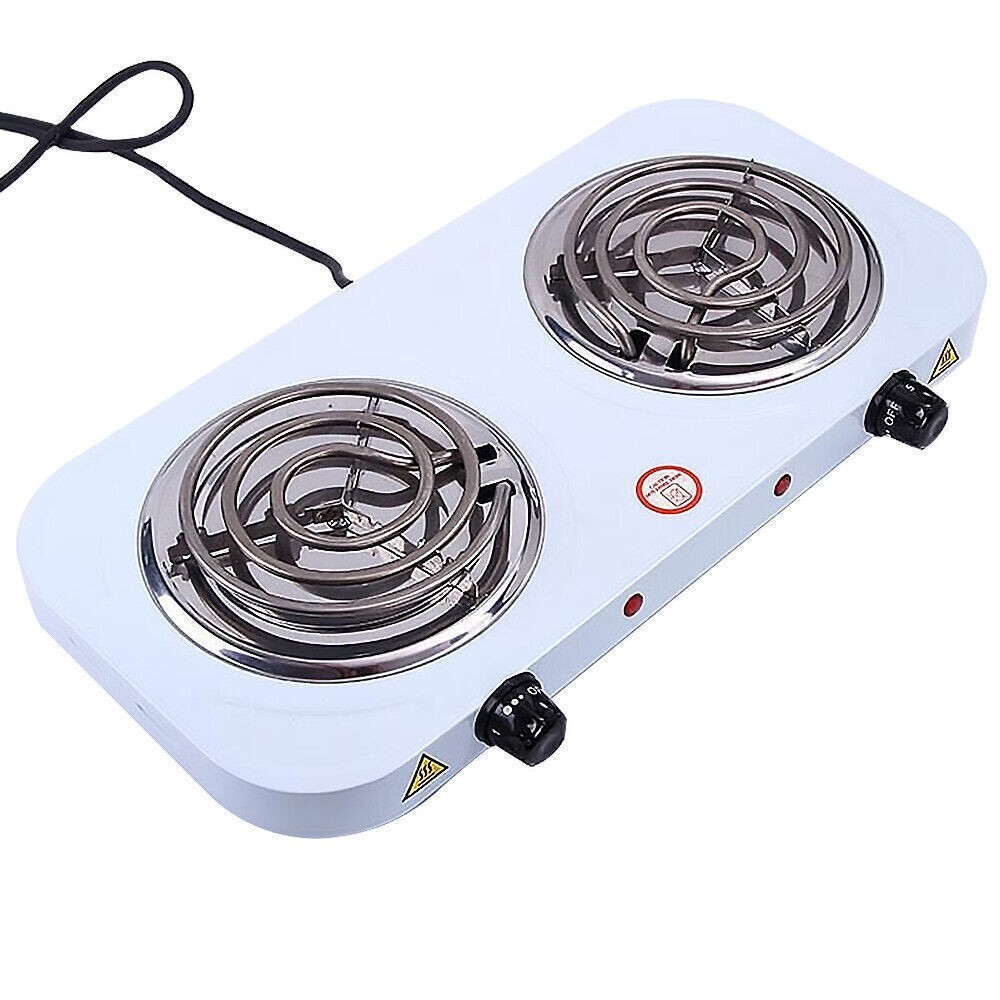 US 2000W Double Burner Hot Plates Electric Countertop Stove for Cooking Portable