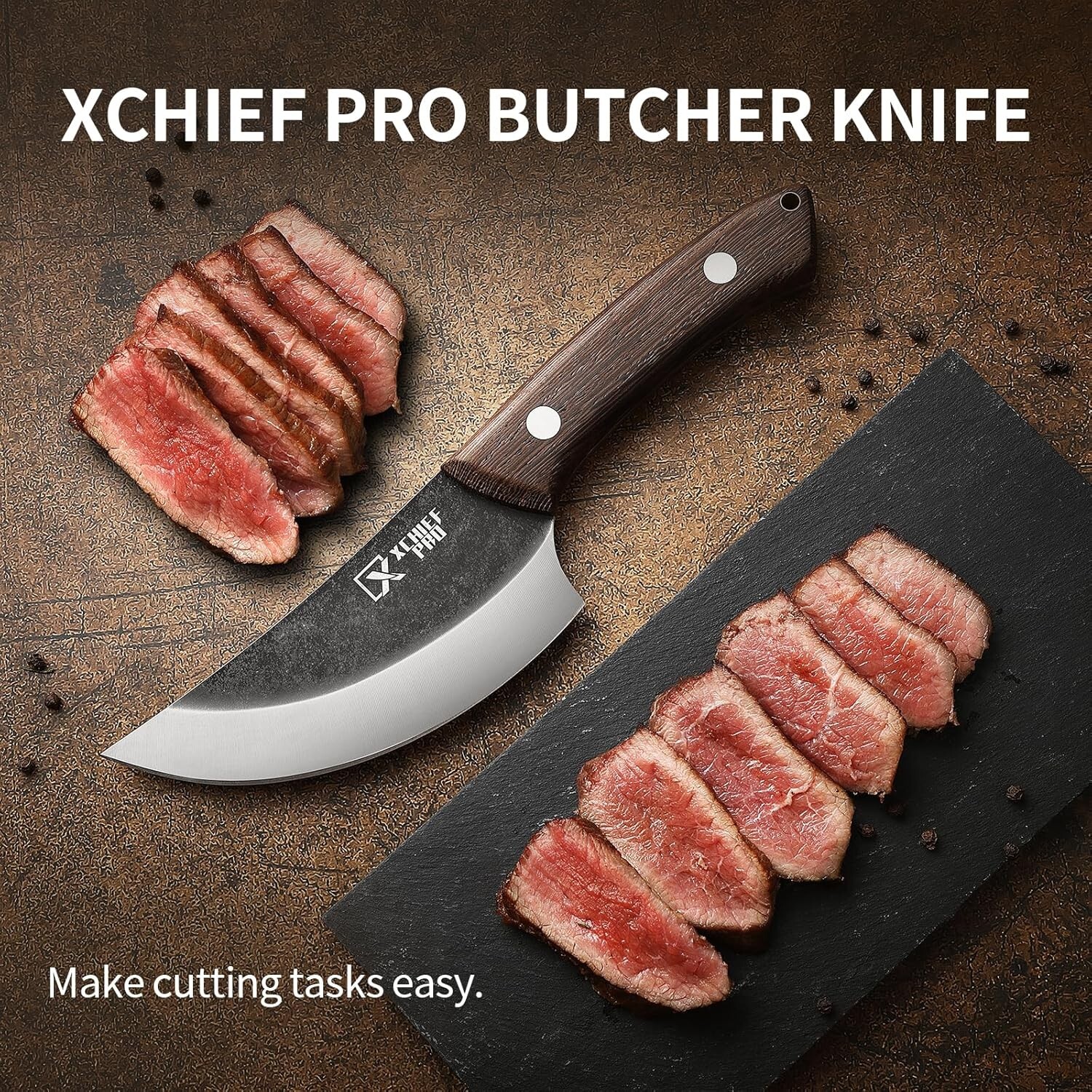 Viking Chef Knife Japan Kitchen Meat Cleaver Butcher Boning Knife Asian Kitchen