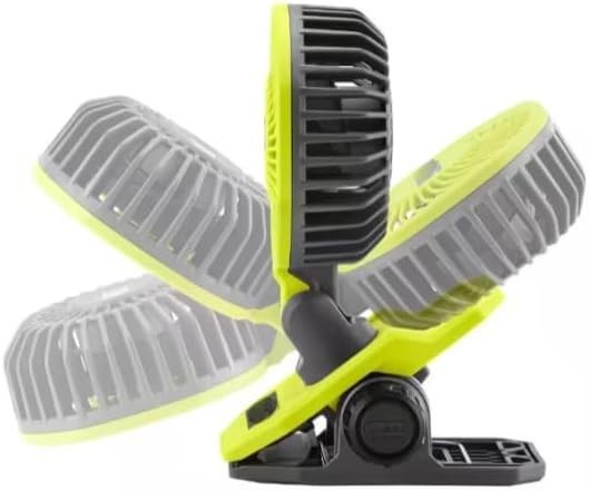 Ryobi Lithium Clamp Fan Kit w/ 2.0 Ah USB Battery + Type USB-C Cable FVF51K NEW