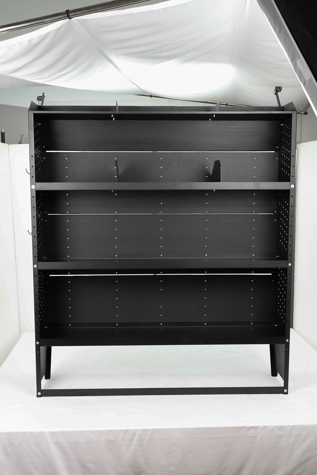 2Cargo Van Shelving Storage for Mid/High Roof Ford Transit 52”W x 60”H x 13”D