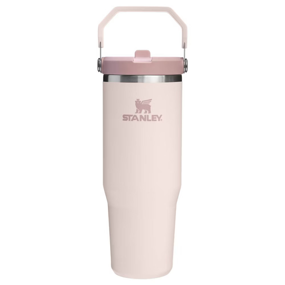 Stanley 30 oz Stainless Steel Ice Flow 2.0 Flip Straw Tumbler Rose
