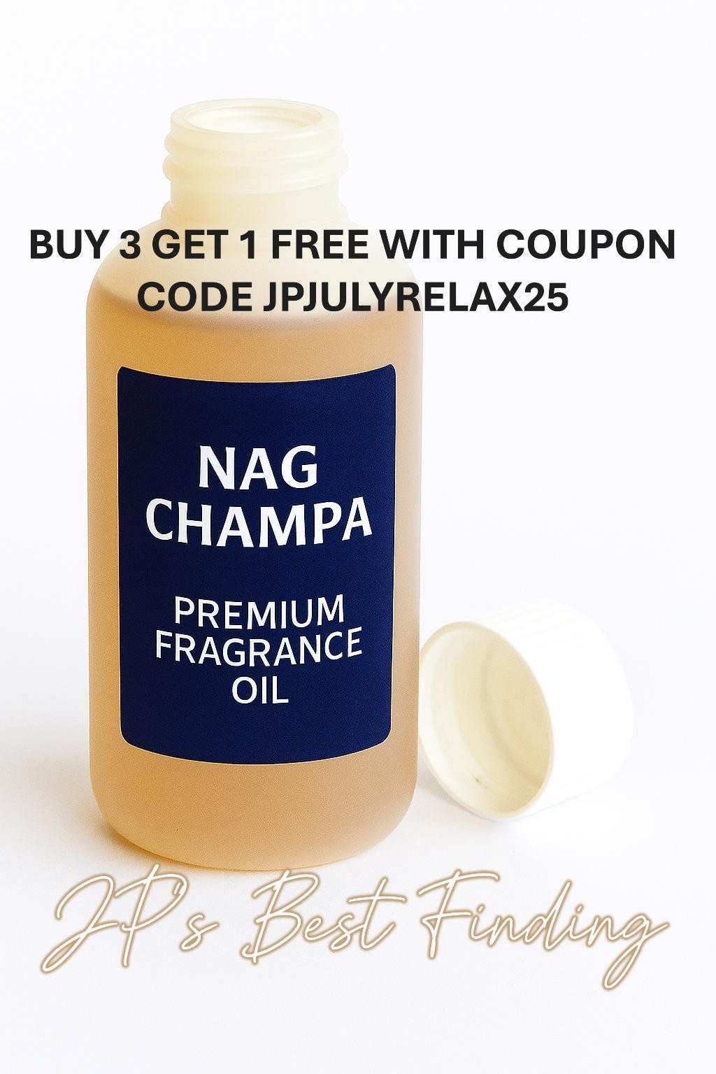 Nag Champa Premium Fragrance Oil Thick & Uncut Nagchampa Free Ship