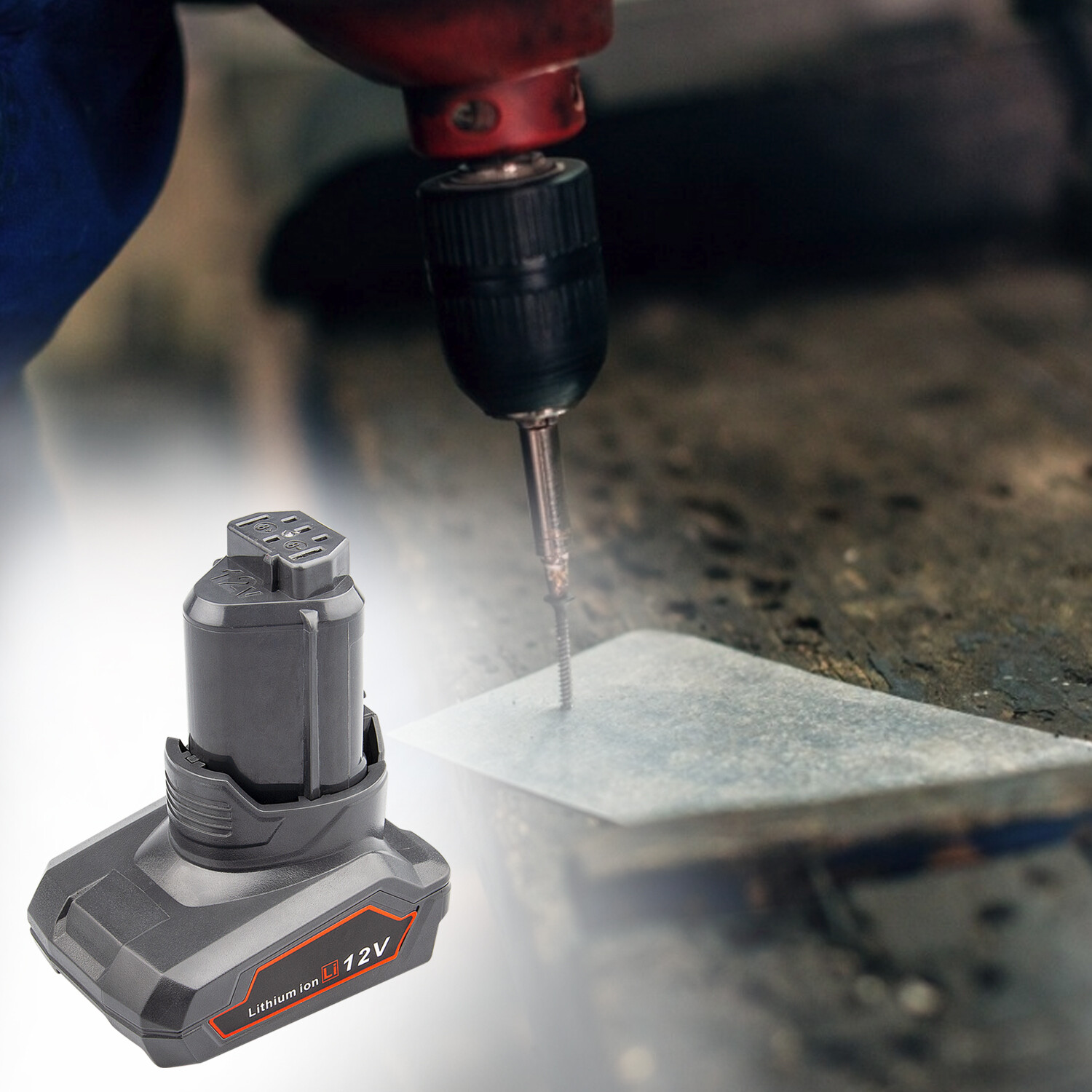 For Ridgid R82059 Hyper Lithium 12 Volt 6.0Ah Battery R82007 R82008 R82008N